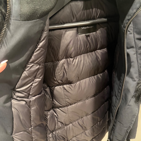 Woman’s Mackage winter jacket size small all black - Picture 8 of 15